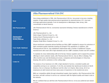 Tablet Screenshot of jilinpharm.com